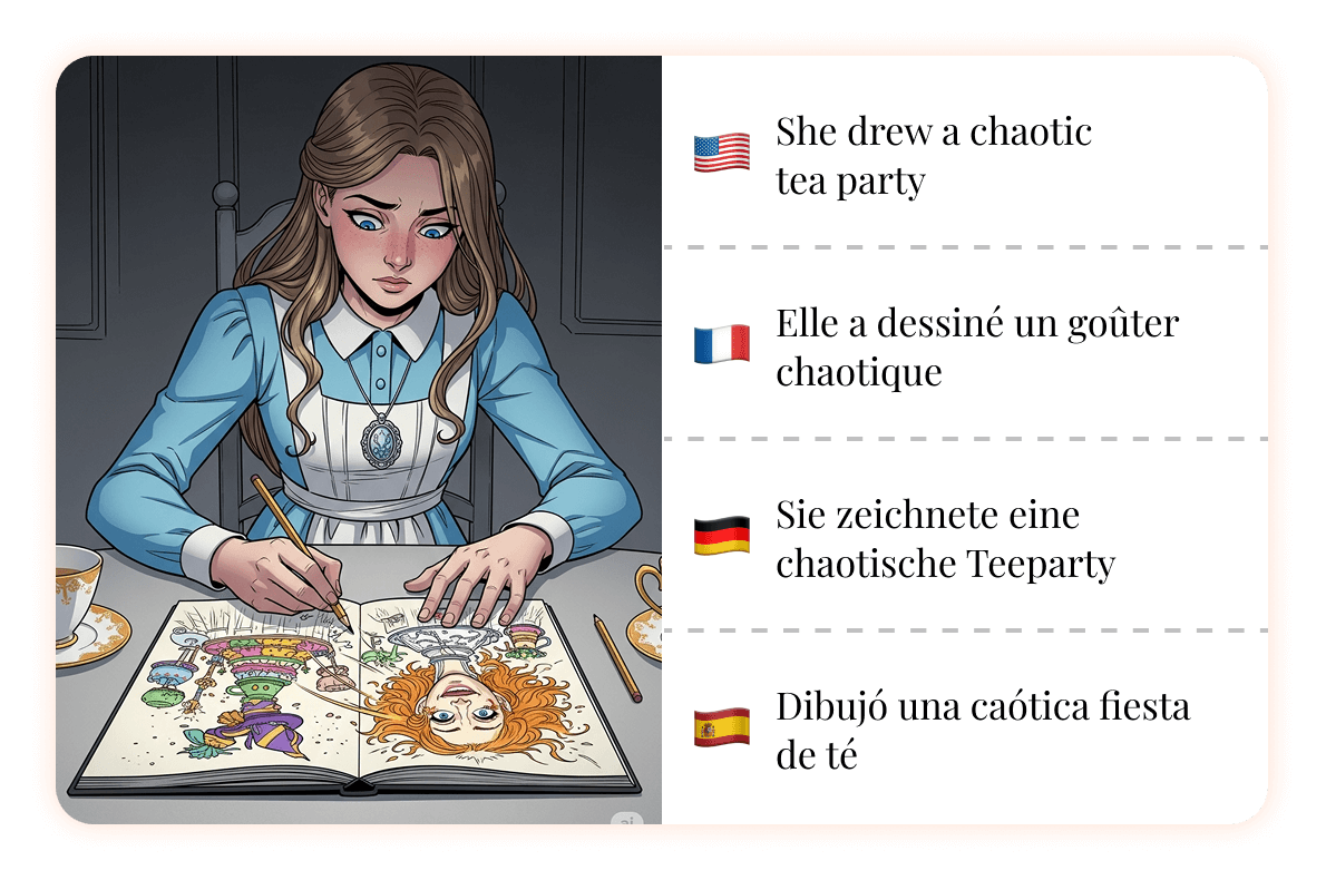 Instantly available in 32 languages