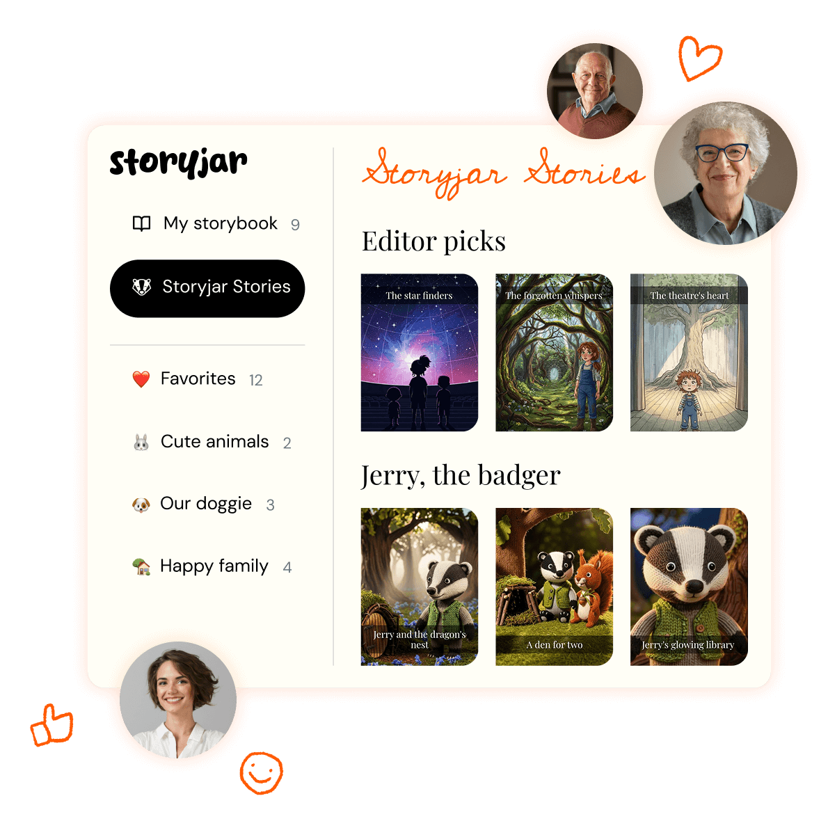 Family story library